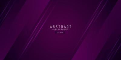 Modern minimal geometric shape with dark purple background. Dynamic shapes composition and elements. Cool design in Eps10 vector illustration.