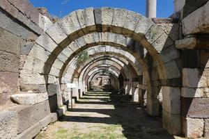 Agora of Smyrna in Izmir, Turkey photo