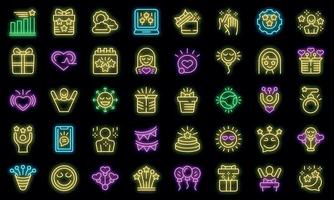 Olive oil icons set outline vector. Tree food vector neon
