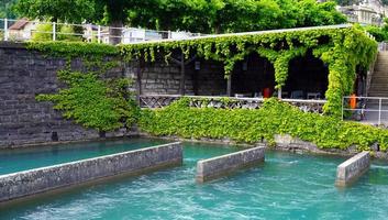 Pier of Thun Lake photo