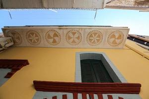 Traditional House in Pyrgi, Chios Island, Greece photo