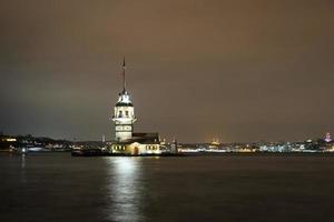 Maidens Tower in Istanbul, Turkey photo