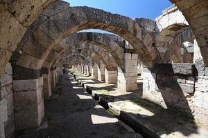 ágora de smyrna en izmir, turquía foto