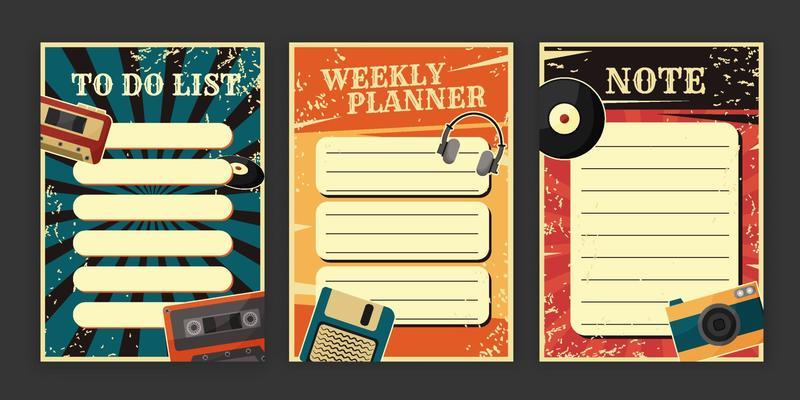 Journal Template Vintage