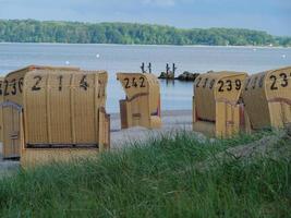 the city of Eckernfoerde at the baltic sea photo