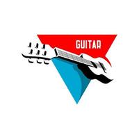 vector clásico de guitarra