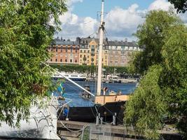 Stockholm city in sweden photo