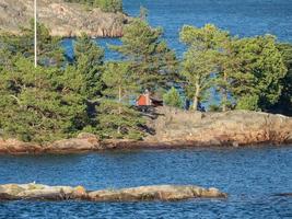 estocolmo y el mar báltico en suecia foto