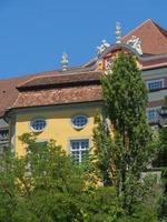 meersburg en el lago de constanza en alemania foto