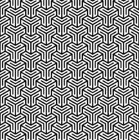 Geometric line art  seamless pattern vector