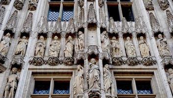 detalles de arquitectura en bélgica foto