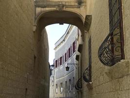 the old city of Mdina on malta photo