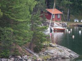 the baltic sea near Stockholm photo