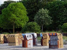 the city of Eckernfoerde at the baltic sea photo