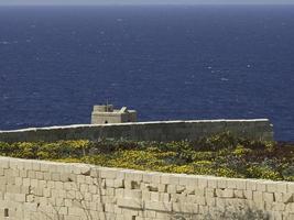 the island of gozo on the mediterranean sea photo