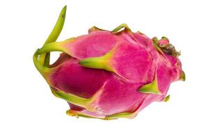 Dragon fruit on white photo