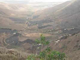 isla de lanzarote en españa foto