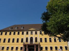 la ciudad de wuerzburg en el río principal foto