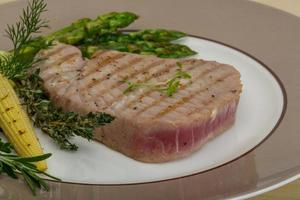 Grilled Tuna steak photo