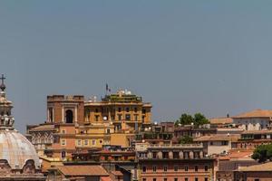 Travel Series - Italy. View above downtown of Rome, Italy. photo