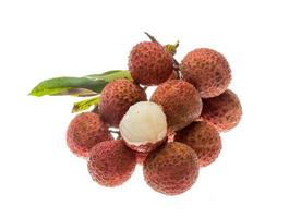 lichi de frutas asiáticas foto