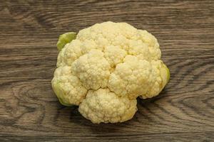 Natural food - cauliflower for cooking photo