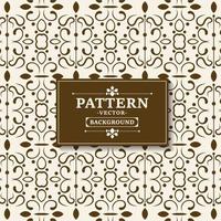 flat ornament line pattern design vector