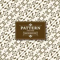 flat ornament line pattern design vector