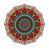 Coloring Mandala illustration pattern background vector