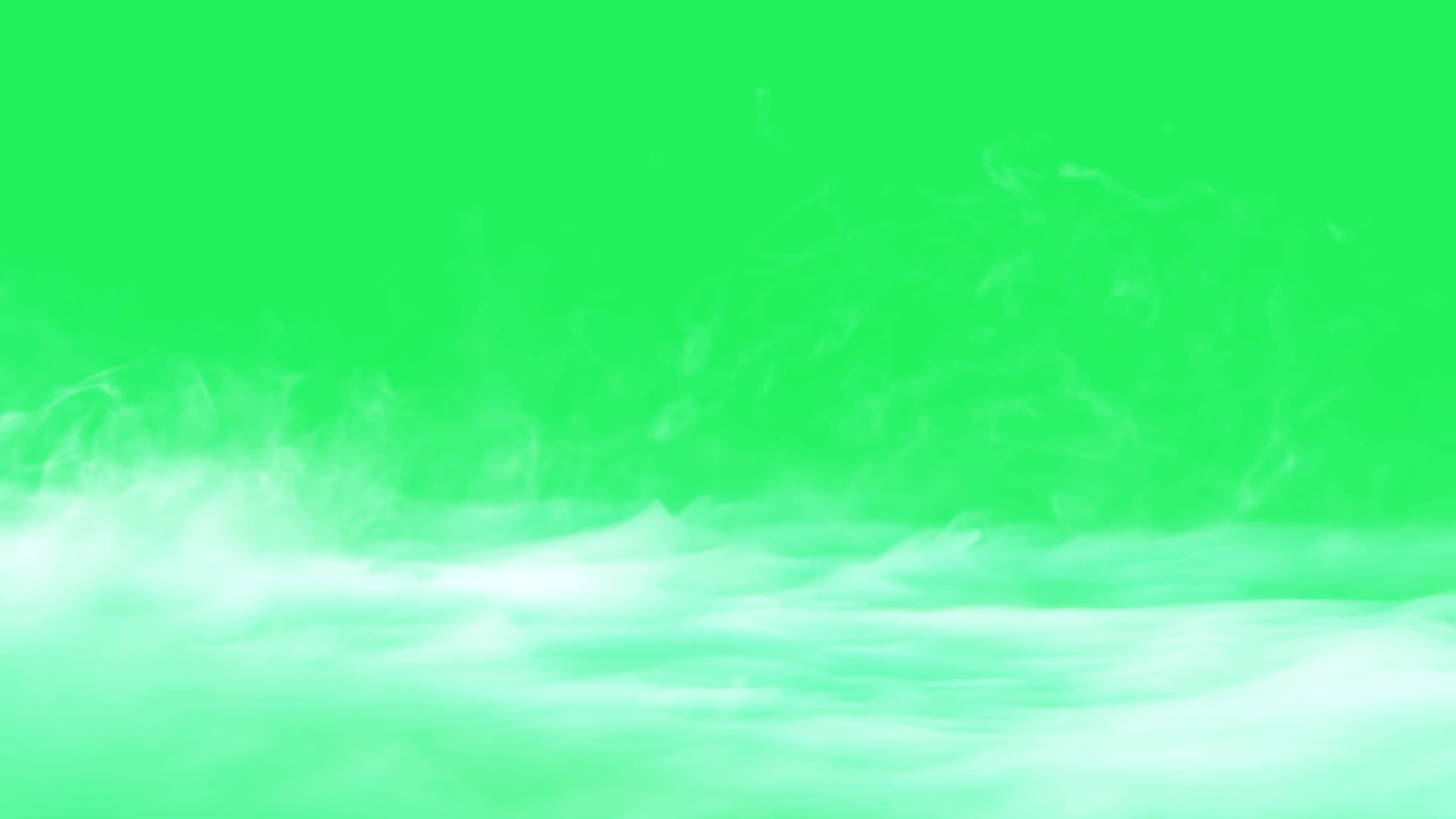 Realistic white mist on green background. 8586313 Stock Video at Vecteezy
