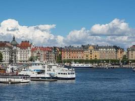 Stockholm city in sweden photo