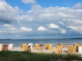 the city of Eckernfoerde at the baltic sea photo