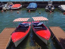 Meersburg at the lake constance in germany photo