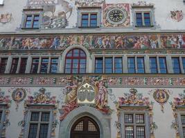 the city of Lindau at the lake constance photo