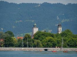 bregenz y lindau en el lago de constanza foto