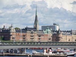 Stockholm city in sweden photo