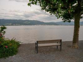 the city of Lindau at the lake constance photo