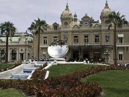 monaco at the mediterranean sea photo