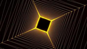 Animation colorful speed lines effect on black background. video