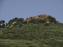 the island of gozo on the mediterranean sea photo