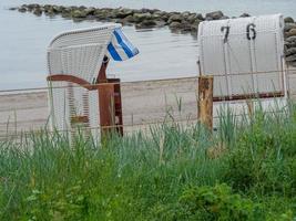 the city of Eckernfoerde at the baltic sea photo