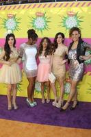 LOS ANGELES, MAR 23 -  Fifth Harmony arrives at Nickelodeon s 26th Annual Kids  Choice Awards at the USC Galen Center on March 23, 2013 in Los Angeles, CA photo