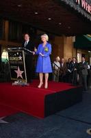 LOS ANGELES, JAN 3 -  Helen Mirren at her Hollywood Walk of Fame Star Ceremony at Pig  n Whistle on January 3, 2013 in Los Angeles, CA photo