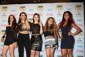 LOS ANGELES, AUG 10 -  Fifth Harmony at the 2014 Teen Choice Awards Press Room at Shrine Auditorium on August 10, 2014 in Los Angeles, CA photo