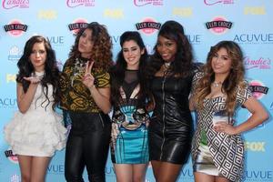 LOS ANGELES, AUG 11 -  Fifth Harmony at the 2013 Teen Choice Awards at the Gibson Ampitheater Universal on August 11, 2013 in Los Angeles, CA photo