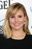 Los Ángeles, 21 de febrero: Kristen Bell en la 30ª edición de los premios Independent Spirit Awards en una carpa en la playa el 21 de febrero de 2015 en Santa Mónica, Ca. foto