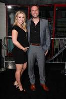 LOS ANGELES, FEB 2 -  Kelsey Mayfield, Scott Porter at the Jupiter Ascending Los Angeles Premiere at a TCL Chinese Theater on February 2, 2015 in Los Angeles, CA photo