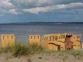 the city of Eckernfoerde at the baltic sea photo