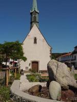 Meersburg at the lake constance in germany photo