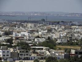 the city of tunis in tunisia photo